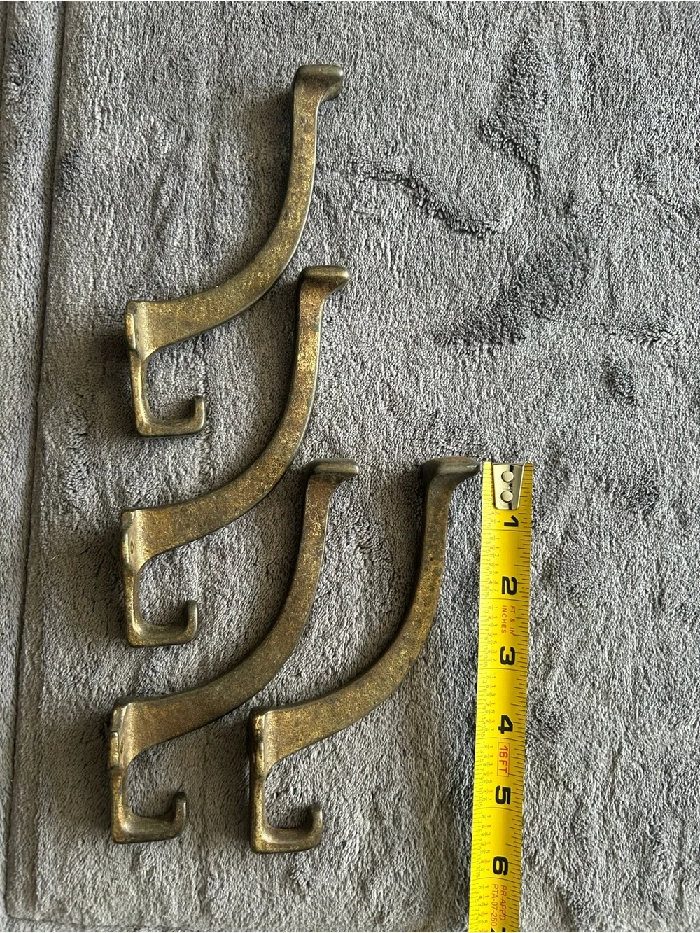 Vintage Assortment of Wall Hooks Bundle of 7